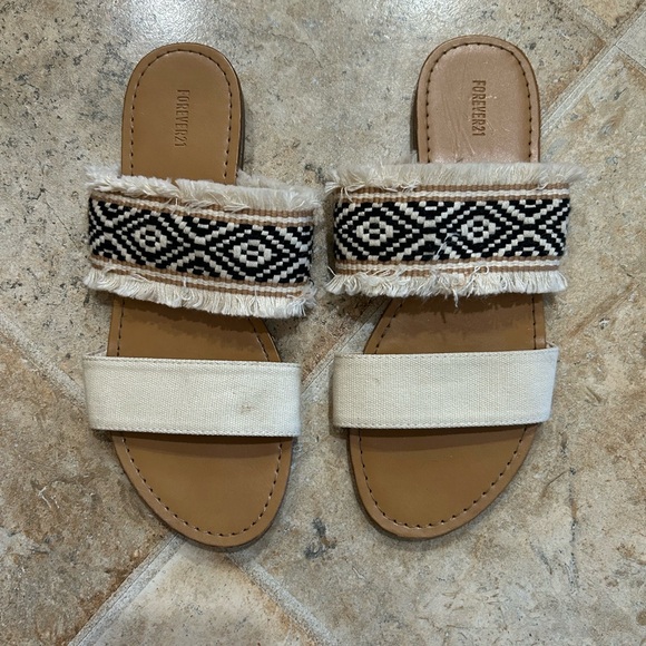 FOREVER 21 SANDALS - Picture 3 of 9